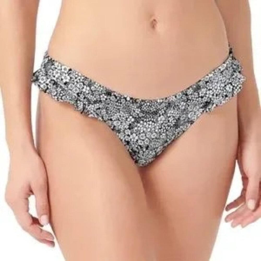 NWT J.Crew Ruffle Bikini in Valley Floral Medium